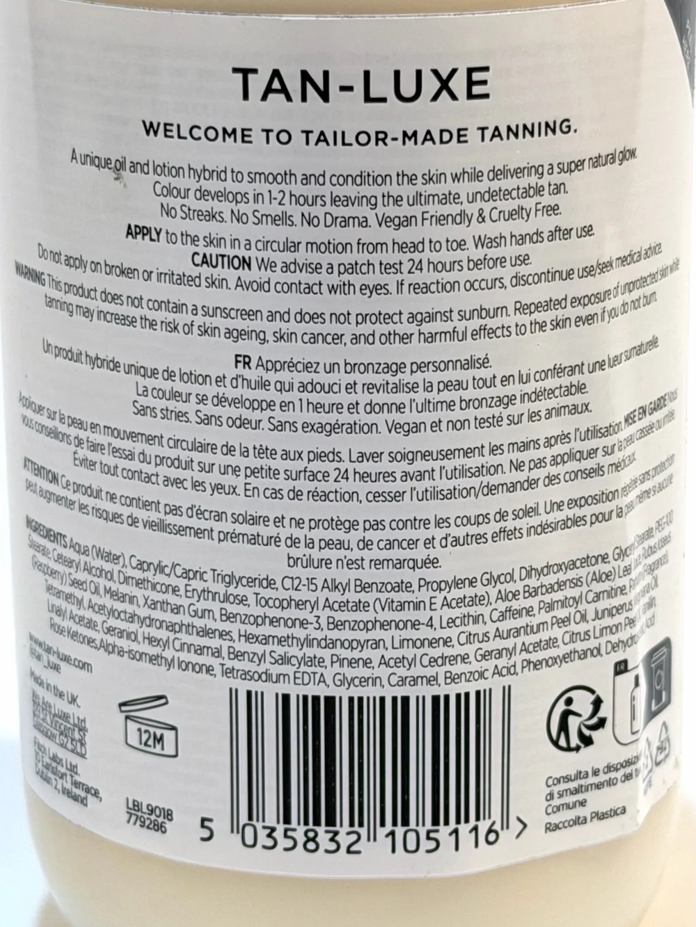 TAN-LUXE The Gradual Illuminating Gradual Tan Lotion 8.45 oz 250mL